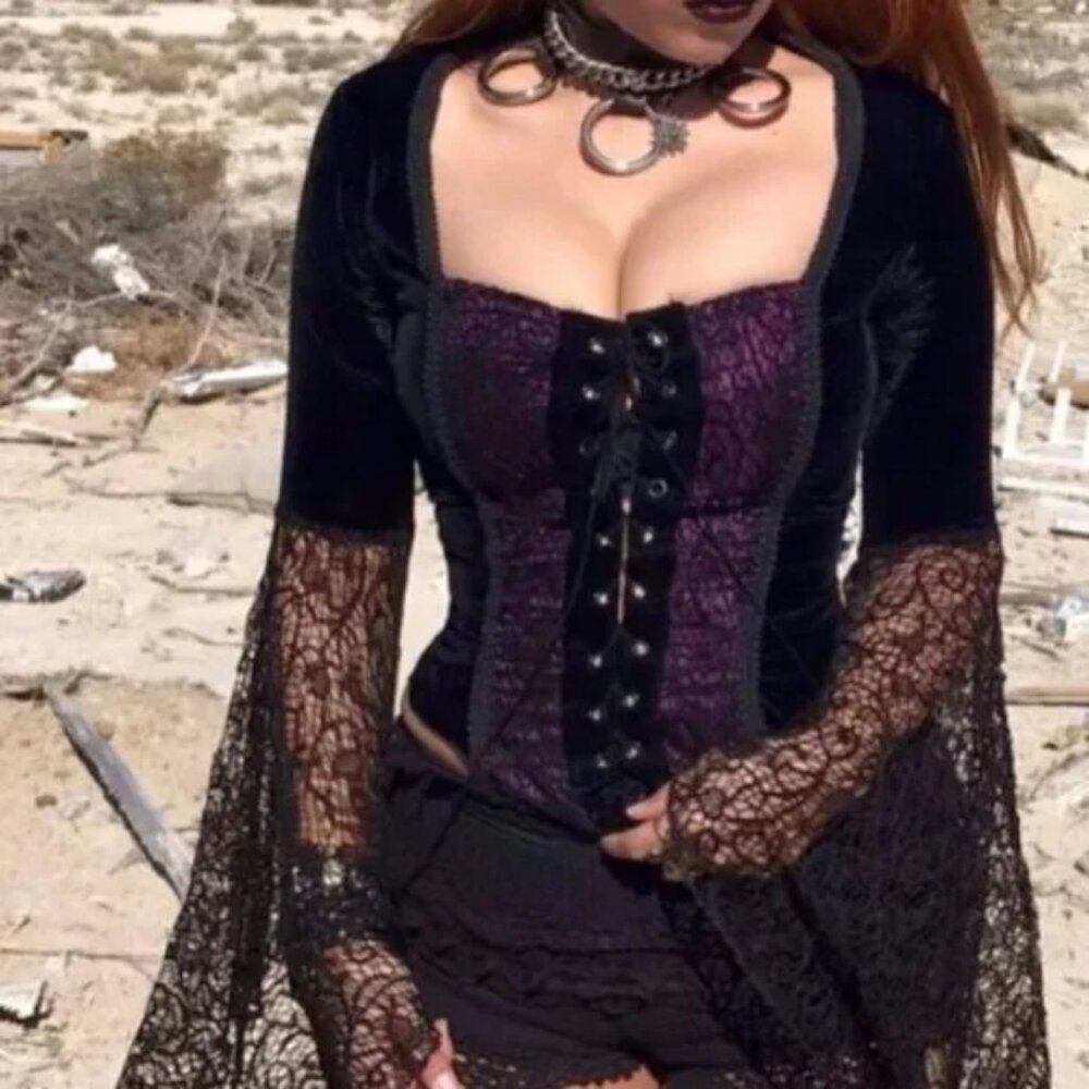 MAJOR ISO - lip service "die for me" top